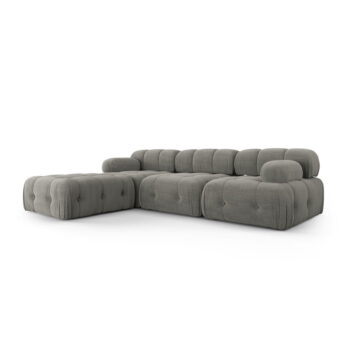 Sivá rohová pohovka Ferento – Cosmopolitan Design - Image 3