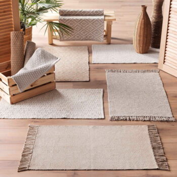 Krémový prateľný koberec 50x80 cm Alivia – douceur d'intérieur - Image 3