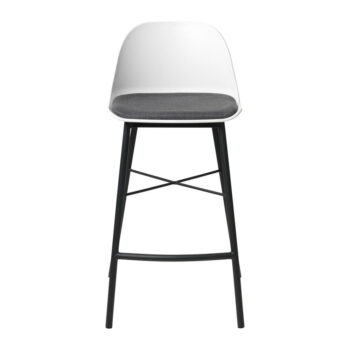 Biela barová stolička Unique Furniture Whistler – Obrázok 2