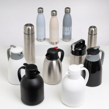 Termoska v striebornej farbe 500 ml – Casa Selección – Obrázok 2
