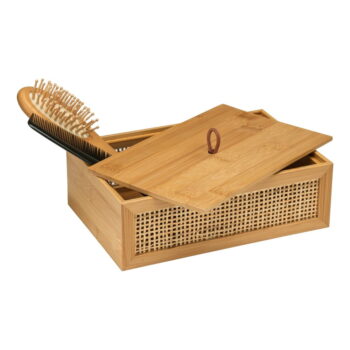 Bambusový kúpeľňový organizér Wenko Allegre, 22 x 7 cm – Obrázok 3