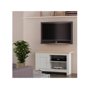 TV stolík v dekore duba v sivo-prírodnej farbe 95x58 cm Emerald – Støraa - Image 4