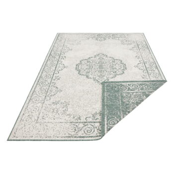 Zeleno-krémový vonkajší koberec NORTHRUGS Cebu, 80 x 150 cm - Image 5