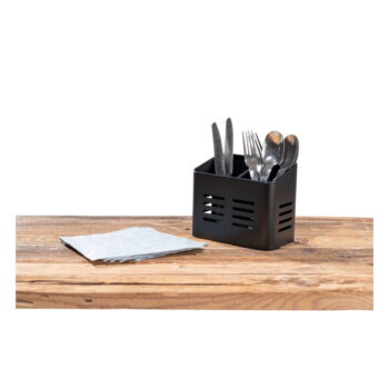 Čierny stojan na príbory Wenko Black Outdoor Kitchen Baco – Obrázok 2