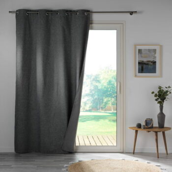 Sivý zatemňovací záves 140x260 cm Crepuscule – douceur d'intérieur - Image 3