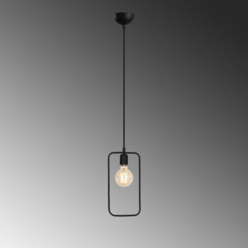 Čierne závesné svietidlo Geonni – Opviq lights – Obrázok 3