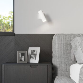 Biele stropné svietidlo 8x8 cm Mira – Nice Lamps - Image 2