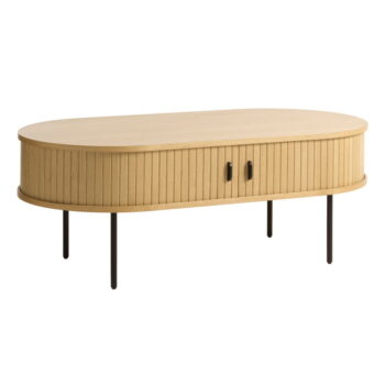 Konferenčný stolík v dekore duba v prírodnej farbe 60x120 cm Nola – Unique Furniture - Image 2