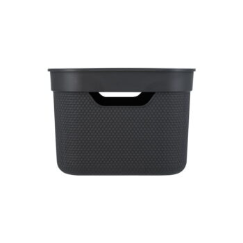 Plastový úložný box s vekom Deco - Rotho - Image 10