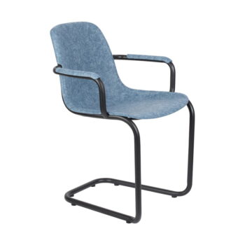 Svetlomodré jedálenské stoličky v súprave 2 ks Thirsty – Zuiver – Obrázok 10