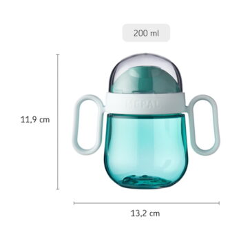 Svetlozelený tritanový detský hrnček 200 ml Little farm – Mepal - Image 7