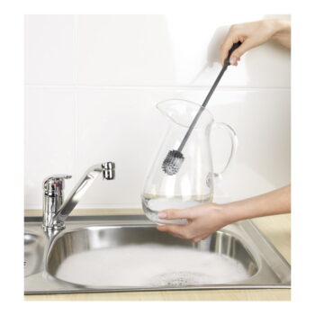 Silikónová kefa na umývanie Wenko Brush, dĺžka 38 cm – Obrázok 4