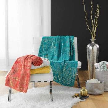 Deka z mikroflanelu 125x150 cm Belflor – douceur d'intérieur - Image 4
