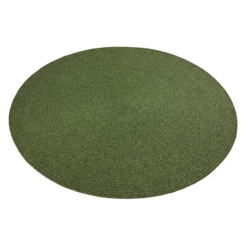 Zelený okrúhly vonkajší koberec ø 150 cm - NORTHRUGS - Image 6