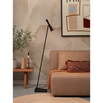 Čierna stojacia lampa s kovovým tienidlom (výška  145,5 cm) Bordeaux – it's about RoMi - Image 8