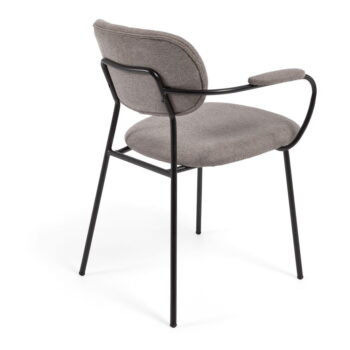 Svetlohnedá jedálenská stolička Auxtina – Kave Home - Image 3