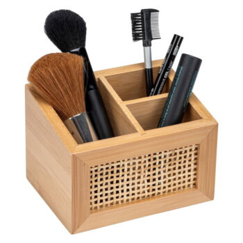 Bambusový kúpeľňový organizér Wenko Allegre, 12 x 9 cm – Obrázok 3