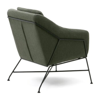 Zelené kreslo Brida – Kave Home - Image 4