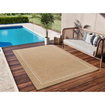 Béžový vonkajší koberec 80x150 cm Guinea Beige - Universal - Image 2