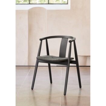 Čierna jedálenská stolička Relate – Unique Furniture - Image 4