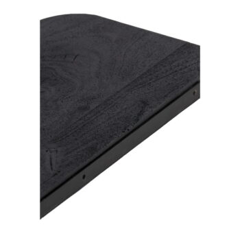 Čierna polica z mangového dreva 50 cm Tarontu – Light & Living - Image 4