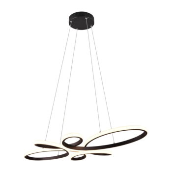 Čierne LED závesné svietidlo Fly – Trio – Obrázok 6