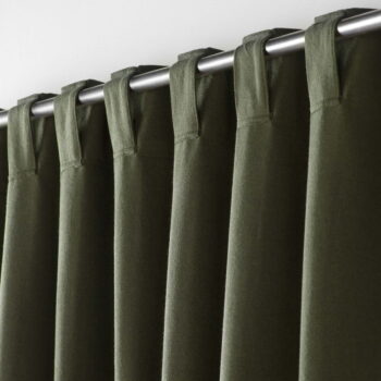 Kaki záves 140x240 cm Mistraline – douceur d'intérieur - Image 3