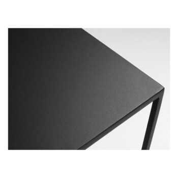Čierny konferenčný stolík CustomForm 2Wall, dĺžka 100 cm - Image 8