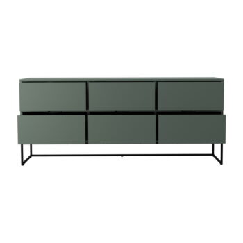 Sivozelená nízka komoda 176x76 cm Lipp - Tenzo - Image 6