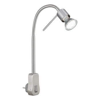 LED bodové svietidlo v striebornej farbe Laon - Trio - Image 2