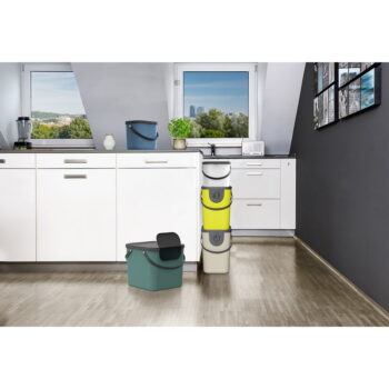 Odpadkový kôš na triedený odpad z recyklovaného plastu 40 l Albula - Rotho - Image 6