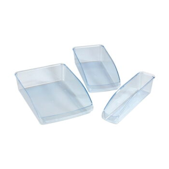 Sada 3 plastových organizérov do chladničky Wenko Fridge – Obrázok 2