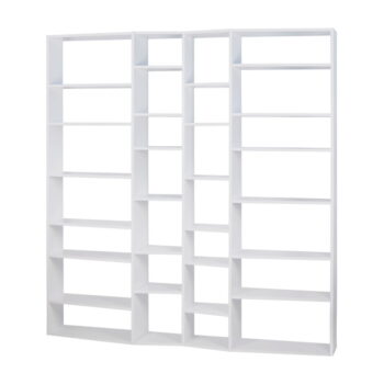 Biela knižnica 214x224 cm Valsa – TemaHome - Image 2