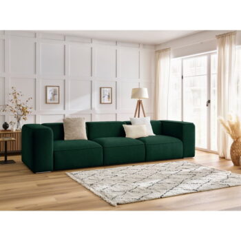 Tmavozelená pohovka 345 cm Zephyr – Bobochic Paris - Image 2