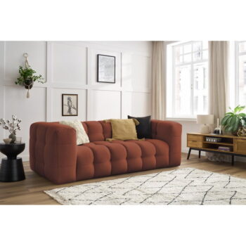 Pohovka v tehlovooranžovej farbe 232 cm Cloud – Bobochic Paris - Image 11