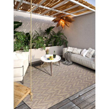 Béžový vonkajší koberec z recyklovaných vlákien 160x230 cm Georgette – Villeroy&Boch - Image 2