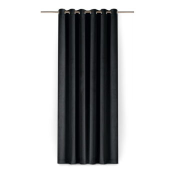 Čierny zamatový dimout záves 140x175 cm Velto – Filumi - Image 4