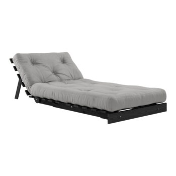 Sivé kreslo Roots Black Night – Karup Design - Image 4