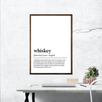 Plagát 50x70 cm Whiskey – Wallity – Obrázok 5