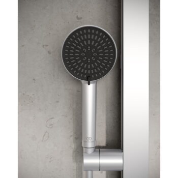 Plastová sprchová hlavica v matne striebornej farbe ALU+ – Ideal Standard - Image 2