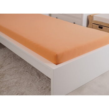 Napínacia plachta v lososovej farbe 160x200 cm – B.E.S. - Image 2