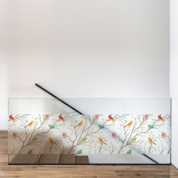 Samolepka na okno 200x40 cm Birds in the Forest - Ambiance – Obrázok 6