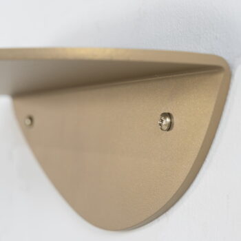 Béžová kovová polica 34 cm Pipa – Spinder Design – Obrázok 9