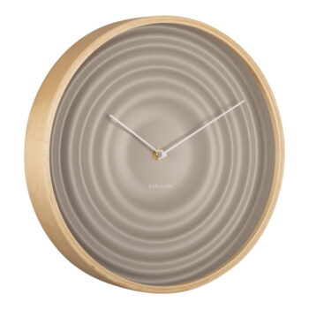 Béžové nástenné hodiny Karlsson Ribble, ø 31 cm - Image 3