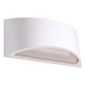 Biele nástenné svietidlo Nice Lamps Farina
