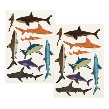 Dočasné tetovanie 2 ks Sharks - Rex London - Image 2