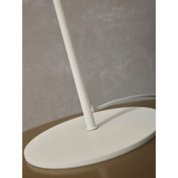 Biela stolová lampa s kovovým tienidlom (výška  50,5 cm) Lisbon – it's about RoMi - Image 7