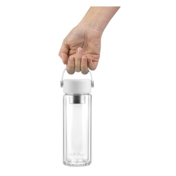 Biela sklenená fľaša 350 ml Fuori – Vialli Design - Image 8