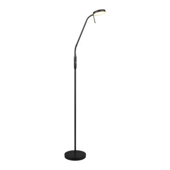 Čierna LED stojacia lampa (výška 160 cm) Moreno – Trio - Image 3