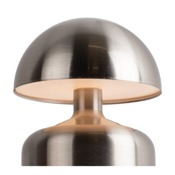 Sivá LED stolová lampa (výška 15 cm) Impetu – Leitmotiv - Image 3